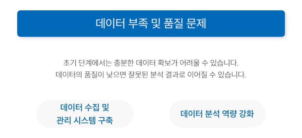 스마트 제조 도전 과제_데이터 부족 및 품질 문제