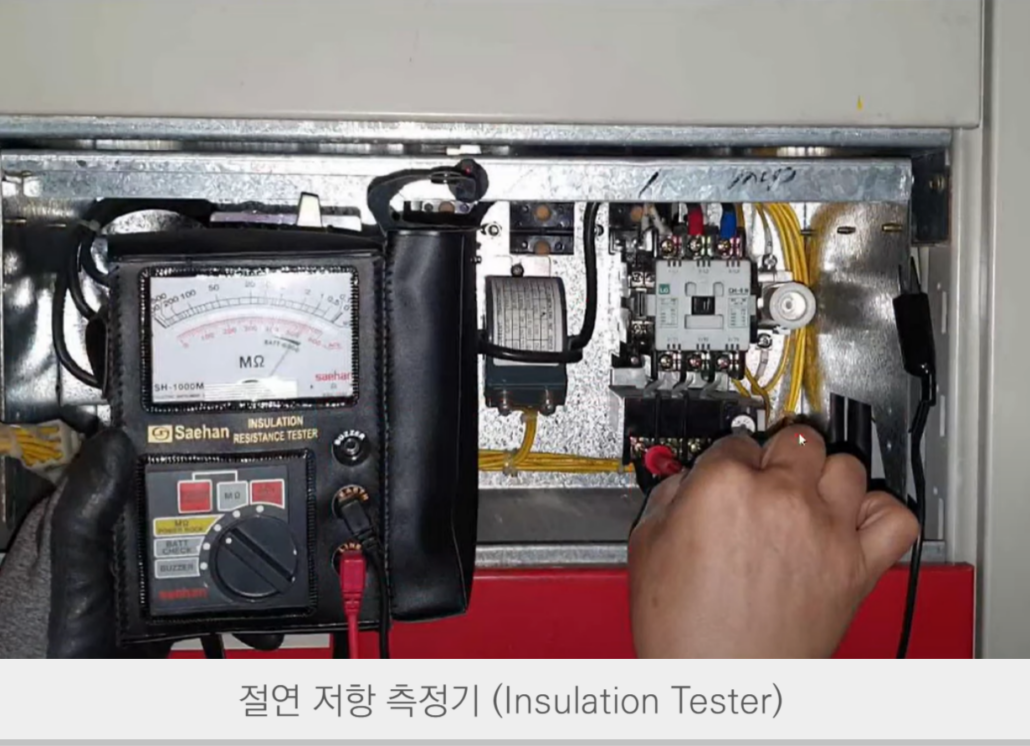 모터 진단 장비_절연 저항 측정기